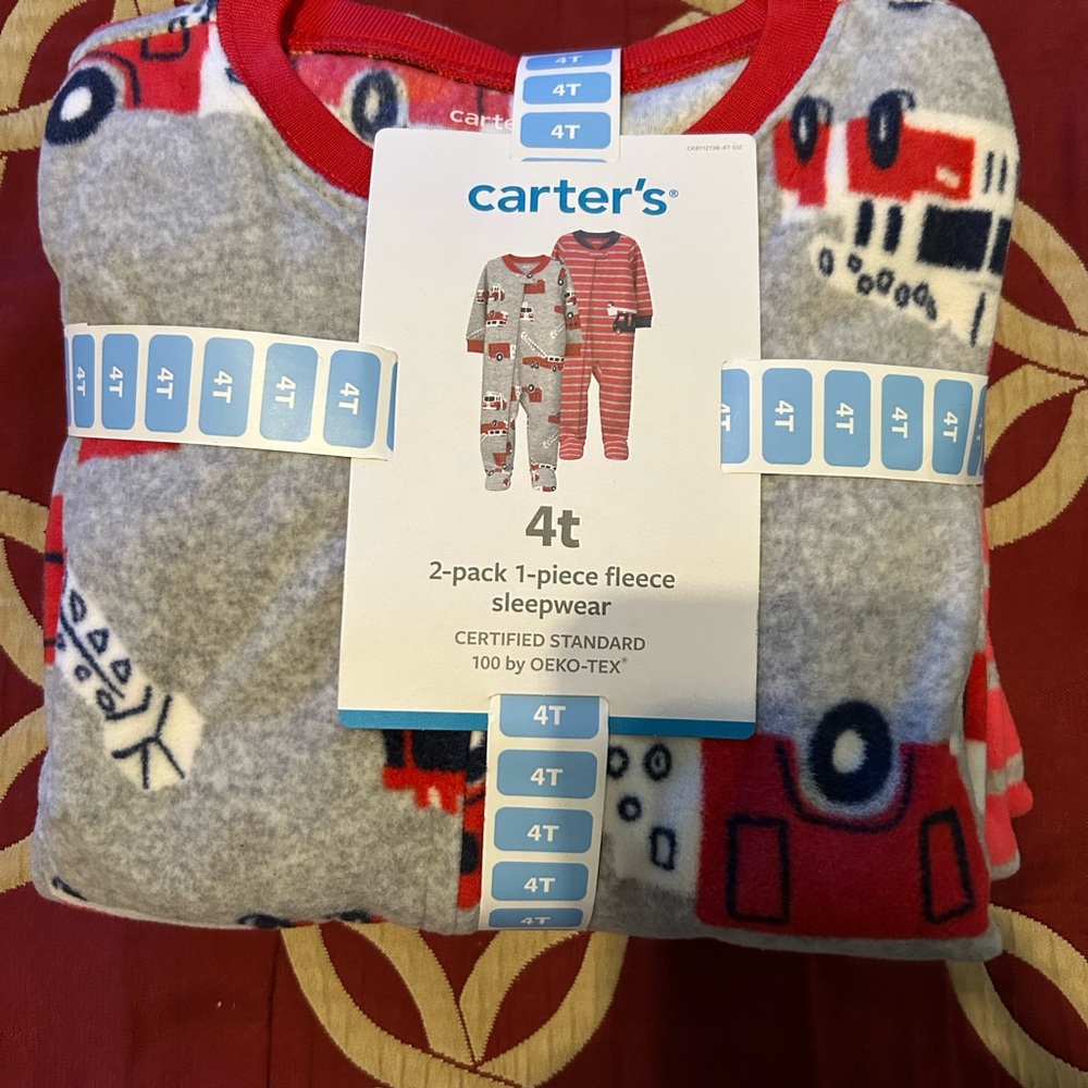 Carter's 2-Pack Fleece Sleepwear 4T
